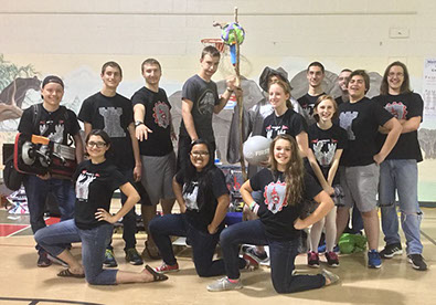 Team in Gym